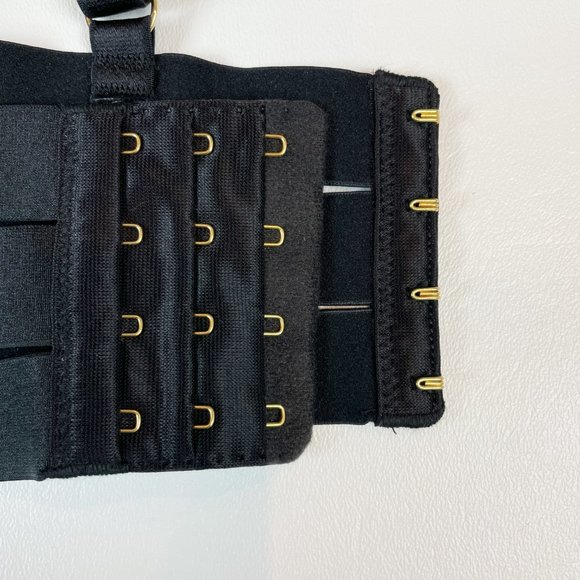 NWOT Victoria's Secret Bra 32C Unlined Balconet Strappy Banded Black - Picture 5 of 8